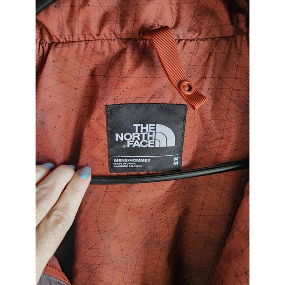 The North Face Jacket Men Medium Rust Triclimate Zip Insulated Puffer 3 in 1 - Picture 6 of 12